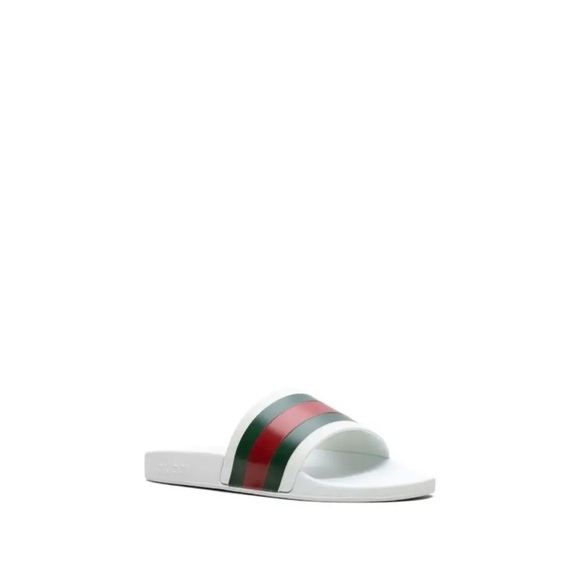 Gucci Other - Gucci Pursuit 72 slides in the classic White / Red / Green colorway